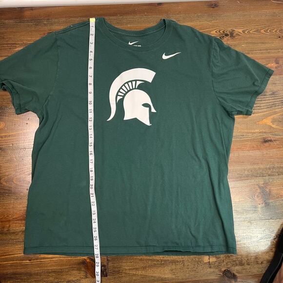 Michigan State Spartans The Nike Tee Athletic Cut T Shirt Mens Size XXL - Picture 5 of 5
